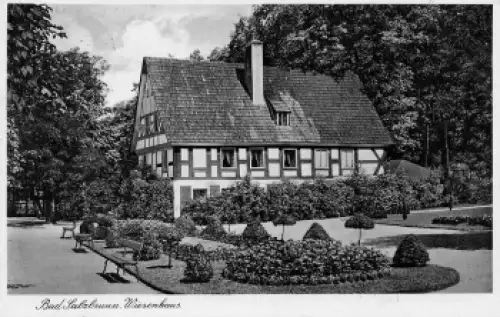 Bad Salzbrunn Wiesenhaus Schlesien Szczawno-Zdrój  o 1933