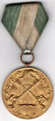 Schützenmedaille Sachsen Herbstpreis 1928 1. Gewehr Z. V. I. M