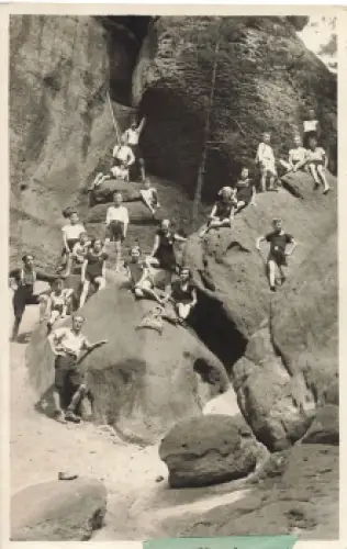 Chemnitz Turnerschaft Kinderpartie IV. Abt. "Sächsische Schweiz" Echtfoto 1928