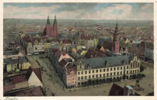 Breslau Schlesien Wrocław gebraucht 1941