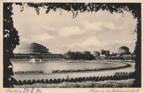 Breslau Jahrhunderthalle Schlesien Wrocław o 1934