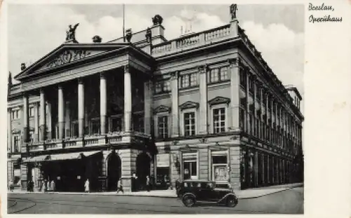 Breslau Oper Schlesien Wrocław o 1939