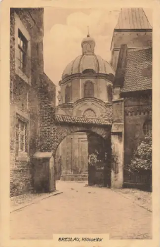 Breslau Klösseltor Schlesien Wrocław o 1919