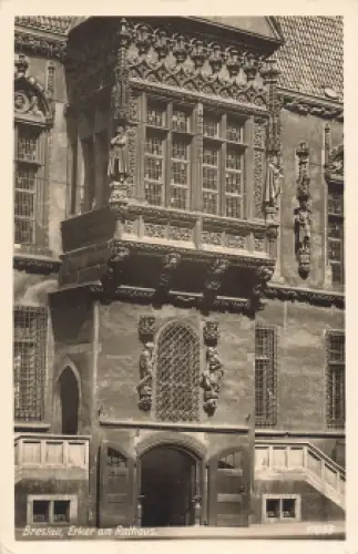 Breslau Rathaus Schlesien Wrocław * um 1930