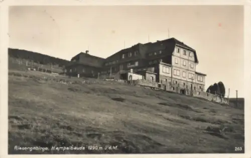Hampelbaude Riesengebirge Schlesien o 1930