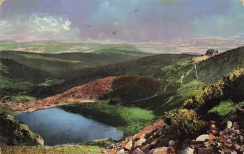 Hampelbaude und Teichbaude Riesengebirge Schlesien * um 1910