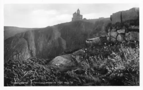 Schneegrubenbaude Riesengebirge Schlesien Śnieżne Kotły gebraucht 1941