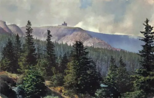 Schneegrubenbaude Riesengebirge Schlesien Śnieżne Kotły * um 1910