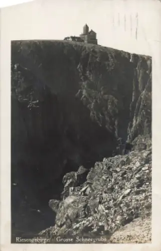 Schneegrubenbaude Riesengebirge Schlesien Śnieżne Kotły o 1930