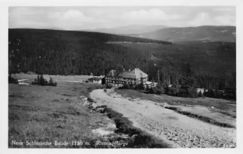 Neue schlesische Baude Riesengebirge Schlesien Schronisko na Hali Szrenickiej  * 1928