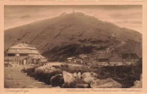 Schlesierhaus Riesenbaude Riesengebirge Schlesien * um 1920