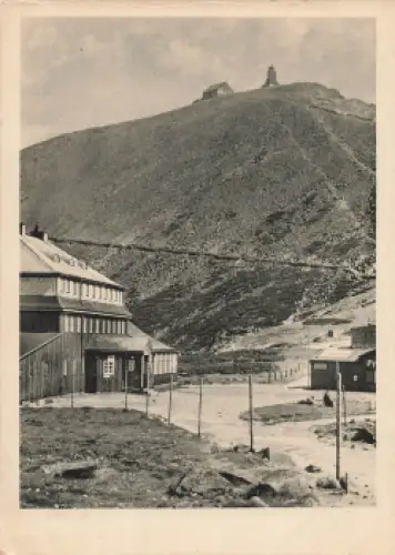 Schlesierhaus Riesenbaude Riesengebirge Schlesien o 1939