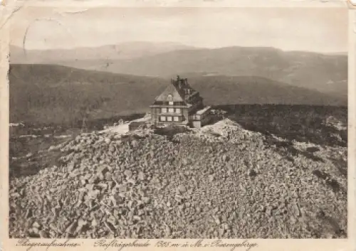 Reifträgerbaude Riesengebirge Schlesien Schronisko na Szrenicy o 1937