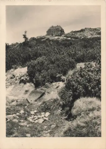 Reifträgerbaude Riesengebirge Schlesien Schronisko na Szrenicy o 1939