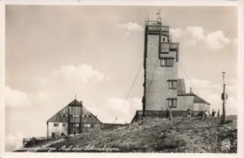 Schneekoppe Riesengebirge Schlesien Śnieżka * um 1930