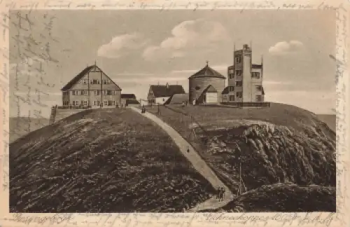 Schneekoppe Riesengebirge Schlesien Śnieżka o 1922