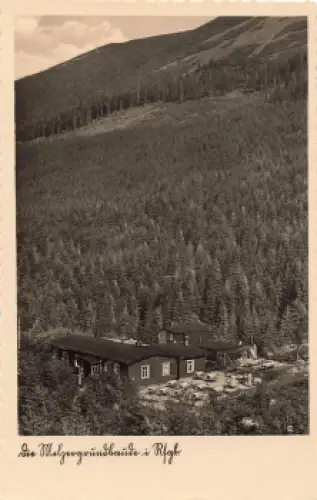 Melzergundbaude Riesengebirge Schlesien Nad Łomniczką o 1941
