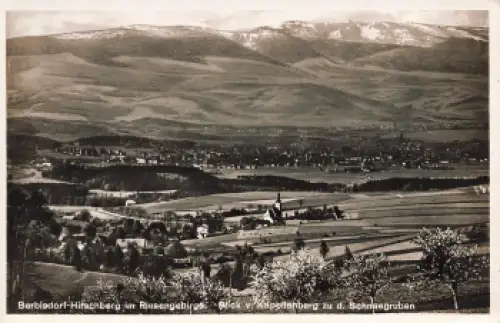 Berbisdorf Hirschberg Riesengebirge Schlesien Dziwiszów Jelenia Gora * um 1930