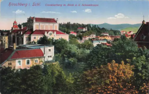 Hirschberg Cavallierberg Riesengebirge Schlesien Jelenia Gora * um 1920