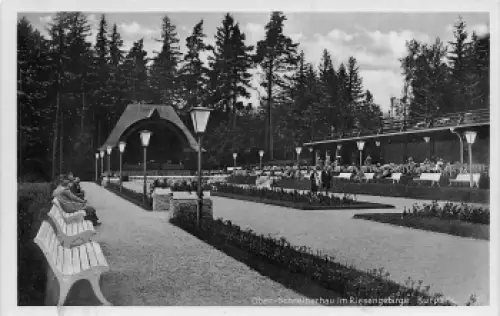Ober Schreiberhau Kurpark Riesengebirge Schlesien Szklarska Poręba * um 1930