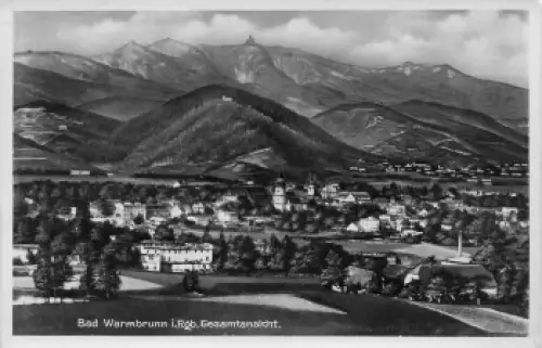 Bad Warmbrunn Riesengebirge Schlesien Cieplice Śląskie-Zdrój * um 1930