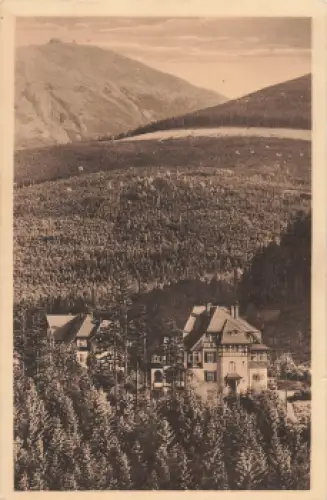 Ober Krummhübel Haus Carmen Riesengebirge Schlesien Karpacz * um 1920