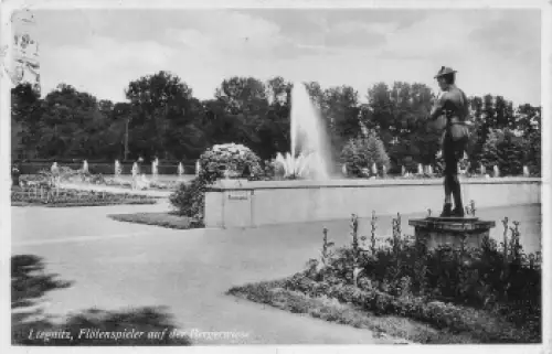 Liegnitz Flötenspieler Schlesien Legnica o 1935