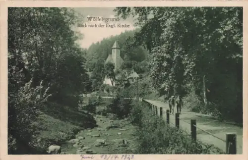 Wölfelsgrund Schlesien Grafschaft Glatz Miedzygorze * um 1920
