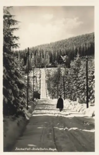 Zackelfall Rodelbahn Riesengebirge Schlesien * 1928
