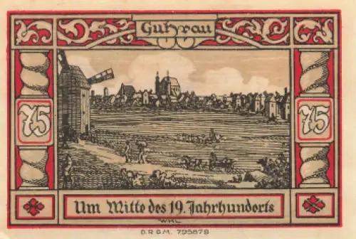 Guhrau Schlesien Notgeldschein Góra  1922