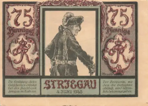 Striegau Schlesien Notgeldschein Strzegom 1921