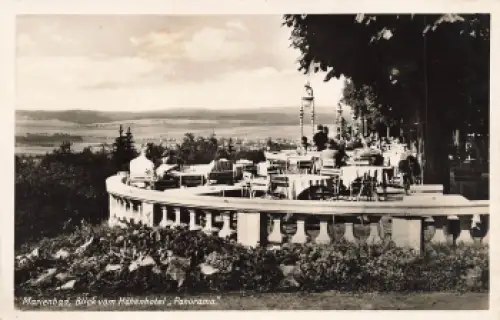 Marienbad Hotel Panorama Böhmen Mariánské Lázně * um 1930