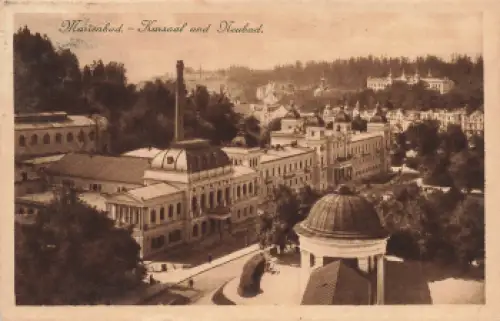 Marienbad Kursaal und Neubad Böhmen Mariánské Lázně o 1926