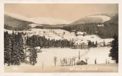 Spindlermühle Riesengebirge Böhmen Špindlerův Mlýn und Krkonoše * um 1940