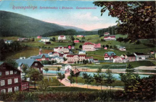 Spindlermühle Riesengebirge Böhmen Špindlerův Mlýn und Krkonoše * um 1910