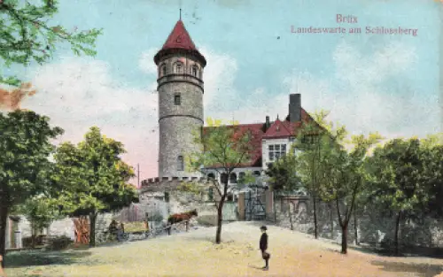 Brüx Landeswarte Böhmen Most o 1910
