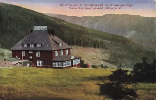 Adolfbaude Riesengebirge Sudetengau * um 1920