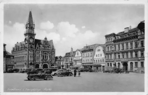 Friedland Isergebirge Markt Frýdlant v Čechách o 1941