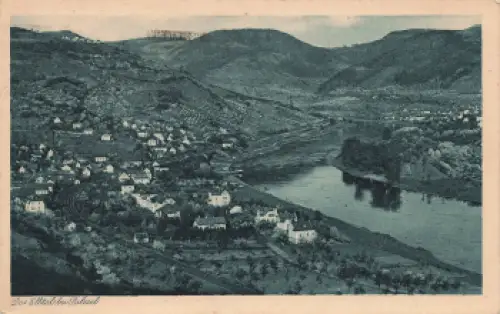 Salesel Elbe Böhmen Sudetengau Dolní Zálezly o 1930