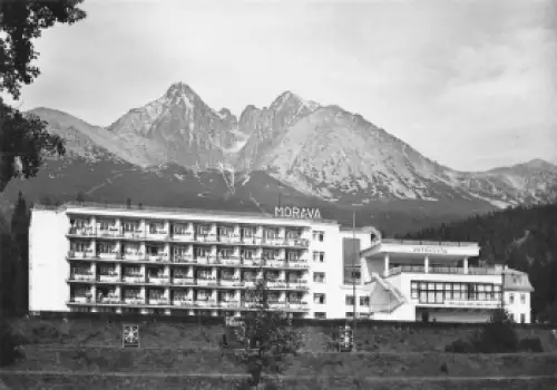 Tatranska Lomnica Hotel Morava Tatralomnitz * um 1970