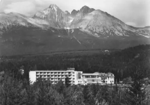 Tatranska Lomnica Hotel Morava Tatralomnitz * um 1970