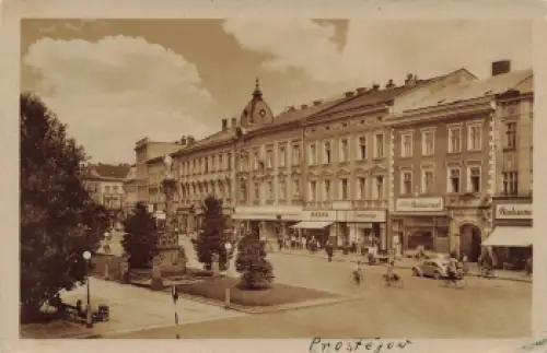 Prostejov Masarykovo namesti  Mähren Proßnitz o 1952