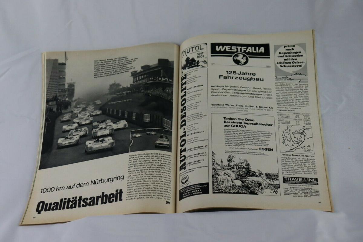 Auto Motor Und Sport 13 1969 Peugeot 204 Simca 1100 Autobianchi A 111 Uvm Nr 133651333414 Oldthing Sonstige Zeitungen Zeitschriften