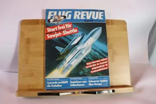 Flug Revue 12/1988. Sehr selten! Mit Boeing 747, Buran und mehr!