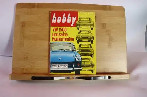 Hobby das Magazin der Technik 7/1961. Mit VW 1500, Skoda Felicia, uvm!