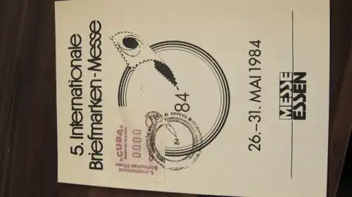 ATM Cuba Kuba 1984 0000-Druck Messe ESSEN auf MK