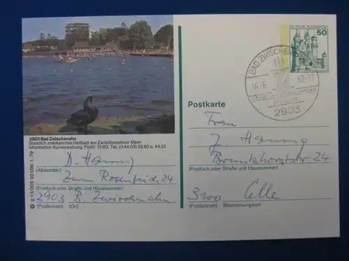 Bildpostkarte P 129 Deutschland Bad Zwischenahn 