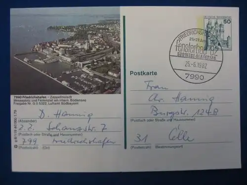 Bildpostkarte P 129 Deutschland Friedrichshafen 