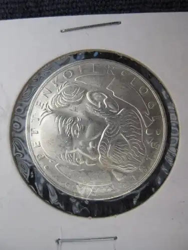 5 DM Münze Max von Pettenkofer 1968