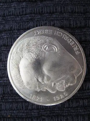 5 DM Münze Friedrich Ebert 1975